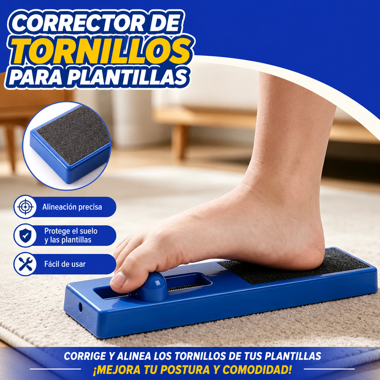 [2 unidades] Corrector de arco y pie plano para niños, dispositivo de recuperación postoperatoria y entrenamiento de fuerza de los dedos.