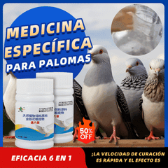 🕊️【Compra 1 y llévate 1 gratis】100 comprimidos, medicamento especial para palomas mensajeras, tratamiento 6 en 1 para palomas: ¡curación rápida, resultados significativos!
