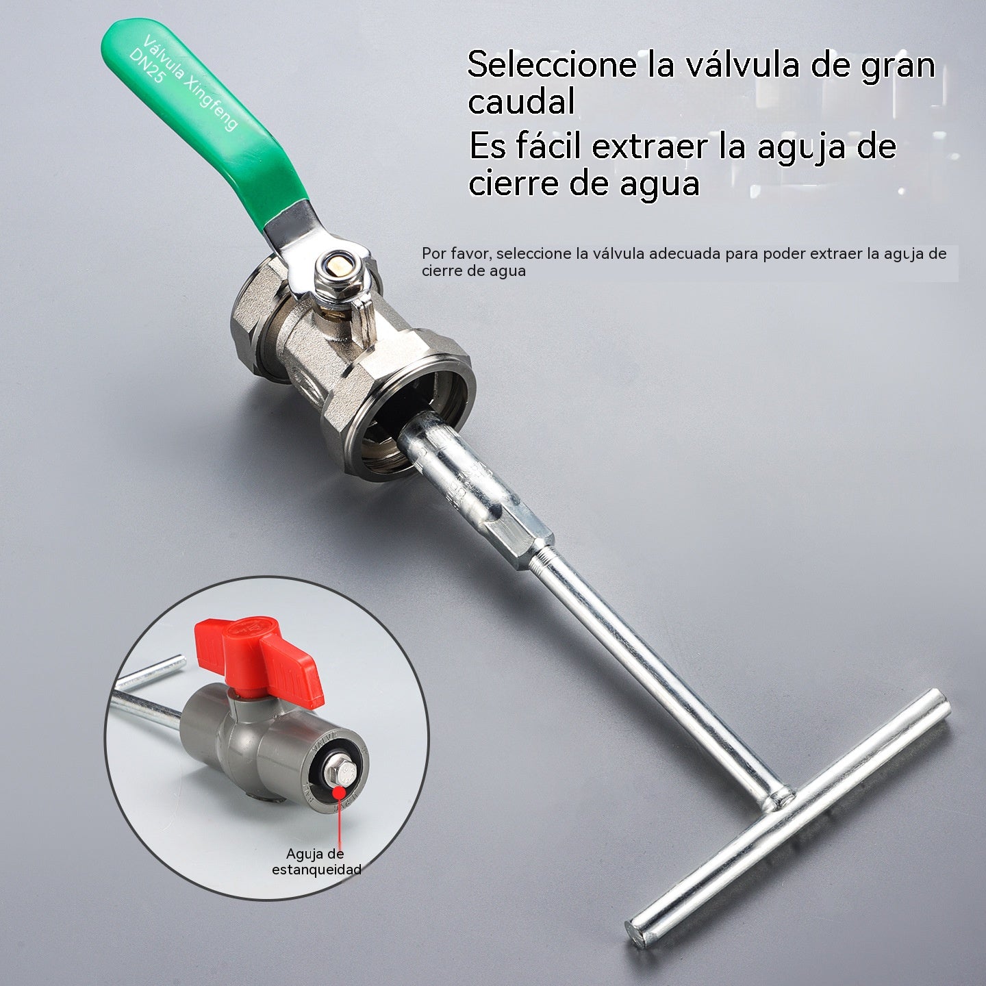 【3 tapones de agua + llave inglesa + herramienta de extracción】Dispositivo de cierre de agua para tuberías termofusibles