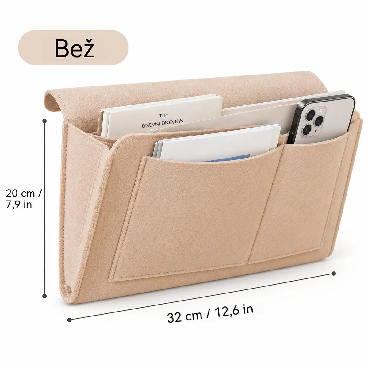 🔥 50 % popusta! 🛏️✨ Viseći organizator za krevet: sve što ti treba nadohvat ruke.