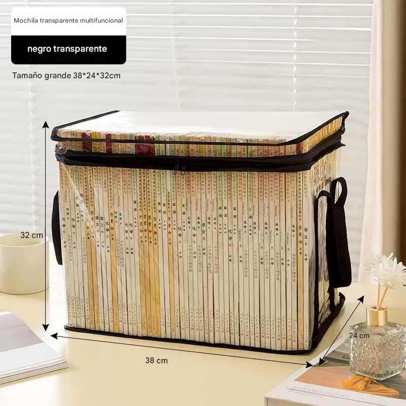 🔥Compre 1 y obtenga 2 gratis（3 piezas）📦Bolsa de almacenamiento de plástico transparente, grande, resistente y gruesa para ropa, mudanzas y almacenamiento