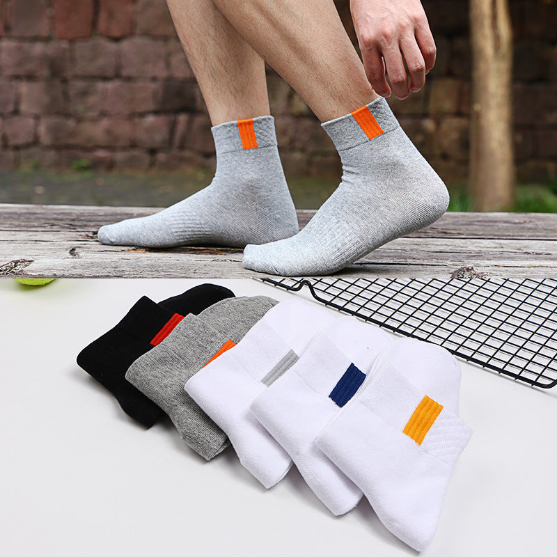 【10 pares】Calcetines deportivos transpirables, antiolores y absorbentes del sudor para hombre