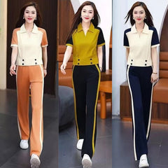 🏆【Tops + Pantalones】Traje deportivo casual de primavera y otoño 2025, nueva moda