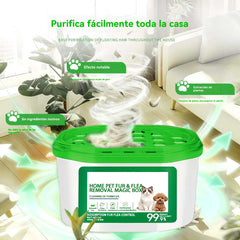 【Compra 1 llévate 1 gratis：2 artículos en total】🔥 OFERTA 2026 - Caja mágica para eliminar el pelo y el olor de mascotas en el hogar