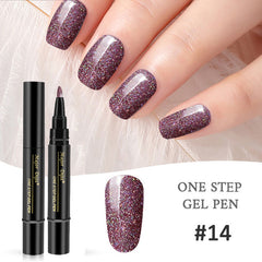 ✨️【4 piezas】💅🌈Lápiz de esmalte de uñas 3 en 1