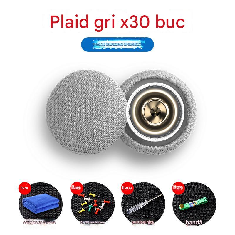 🔥【60 piezas】Hebillas de desmontaje de lona para techo de coche (incluye kit de herramientas de instalación)