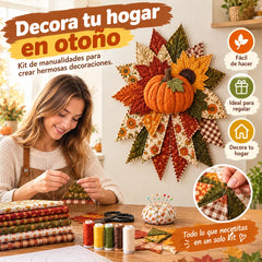🎇🎄Kit de costura para colgar en la puerta con diseño navideño acolchado (7 diseños)