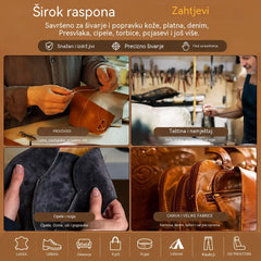 🧵【Kupite 1, dobijte 1 gratis: 2 seta】👞 Set 5 u 1 s izmjenjivim iglama za šivanje - Profesionalni komplet za popravak obuće i obradu kože 🛠️✨