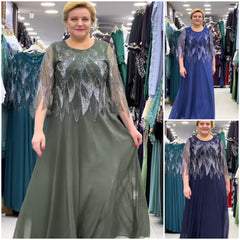 🔥【Oferta limitada】💋【S-5XL】👗 Nuevo vestido de lentejuelas de moda, diseño clásico, elegante y simple