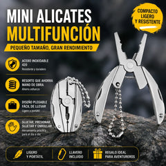 🔧🔥【Compra uno y llévate otro gratis】Alicates portátiles multifuncionales, alicates plegables multiusos
