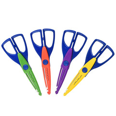 🥰【Juego de 4 piezas】✂️🌈Tijeras de seguridad para niños (para proyectos de bricolaje)