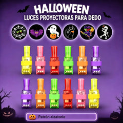 🥳【Juego de 24 piezas】🥳🎉Mini luces LED para dedos de colores: luz brillante multicolor, fácil de encender/apagar con una sola pulsación. Banda elástica suave para un ajuste cómodo 🎶✨
