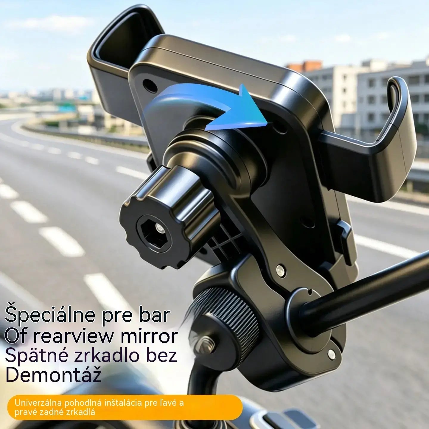 🚴 Držák telefonu na motorku s bezpečným úchopem