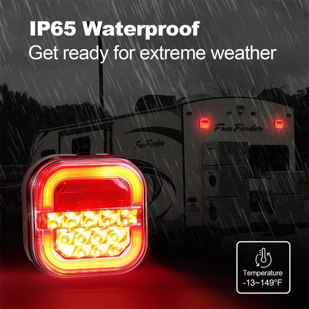 【Universal 12V/24V】🚦 Luces LED para remolque de coche