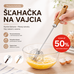 🔥Última oferta especial【Compra 1 y llévate 1 gratis】🔥Batidora de huevos semiautomática/manual