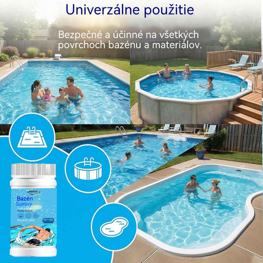 🔥Kúpte 1 a získajte 1 zadarmo (2 fľaše) Šumivé tablety na čistenie bazénov