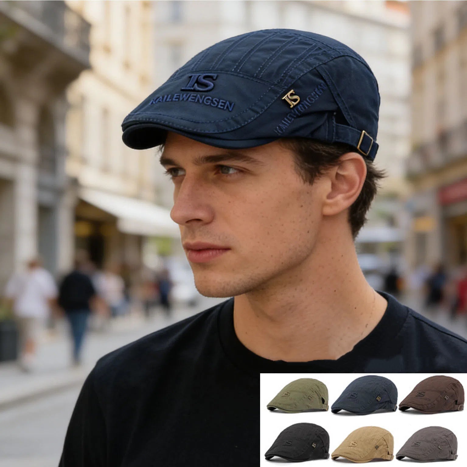 💥Nueva boina de algodón 2026-Disponible en 6 colores (tamaño ajustable).