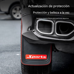 🚗【1 juego 29 euros】Guardabarros para neumáticos de coche, guardabarros antisalpicaduras (aptos para todos los modelos)
