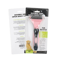 【Compra 1 y recibe 1 gratis】🐶✨ ¡Adiós a los nudos y al pelo por toda la casa! Peine 2 en 1 para mascotas 🐱