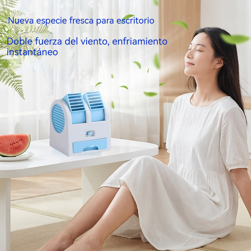 🔥【Imprescindibles de verano】❄️Mini aire acondicionado, ventilador de refrigeración portátil