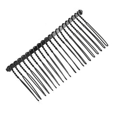 【Juego de 6 piezas】Peineta para cabello rebelde con agarre invisible y flexible