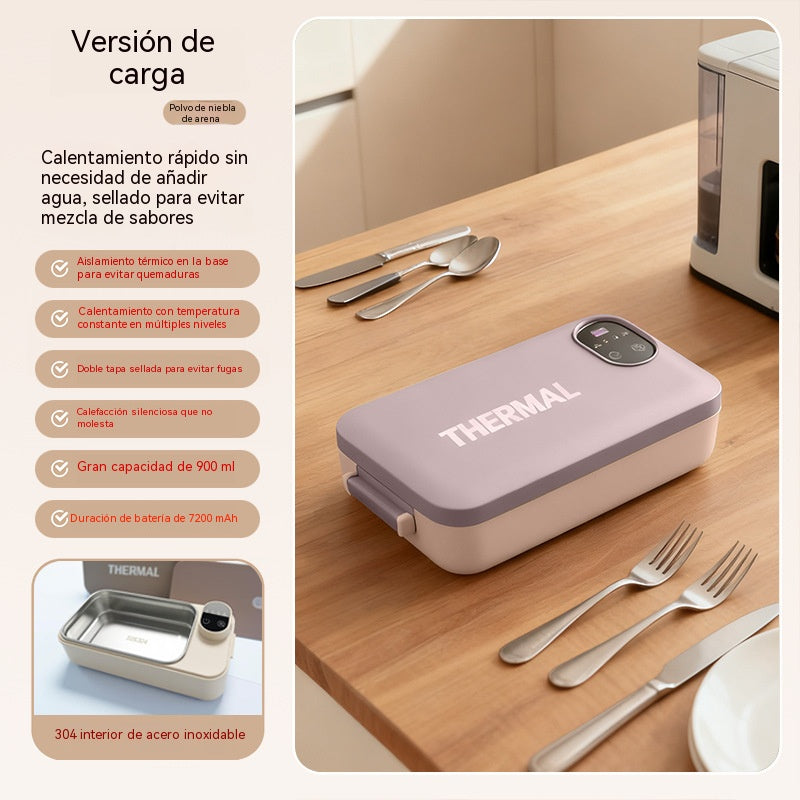 Fiambrera eléctrica portátil con calefacción
