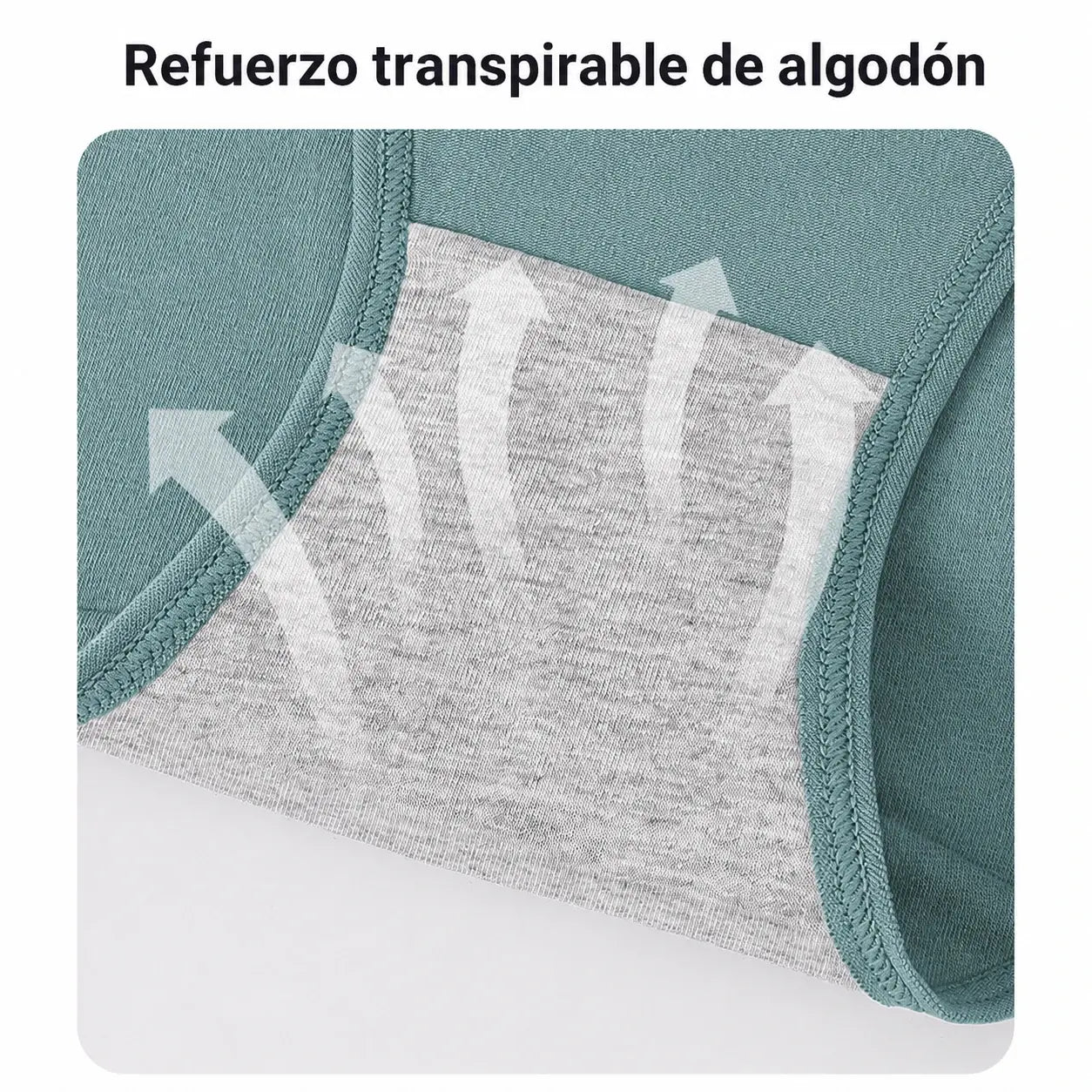 💖【🔥6 unidades por 29 EUR】Bragas de cintura alta con efecto realce de glúteos, confeccionadas en algodón de la más alta calidad ✨️ (45-105 kg)
