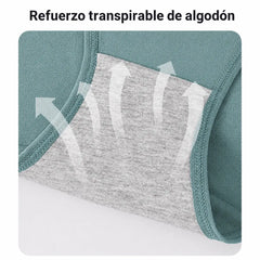💖【🔥6 unidades por 29 EUR】Bragas de cintura alta con efecto realce de glúteos, confeccionadas en algodón de la más alta calidad ✨️ (45-105 kg)