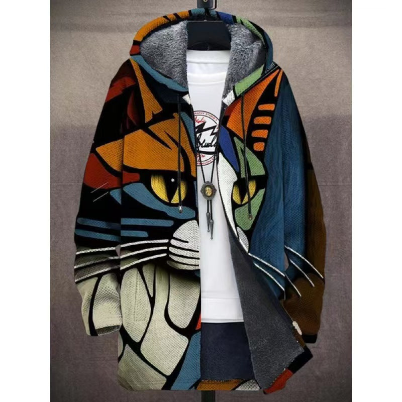 30%OFF👔【S-4XL】Chaqueta informal cálida de otoño e invierno para hombre, nueva y más vendida en 2025, chaqueta gruesa y a prueba de viento, todos los tamaños disponibles.