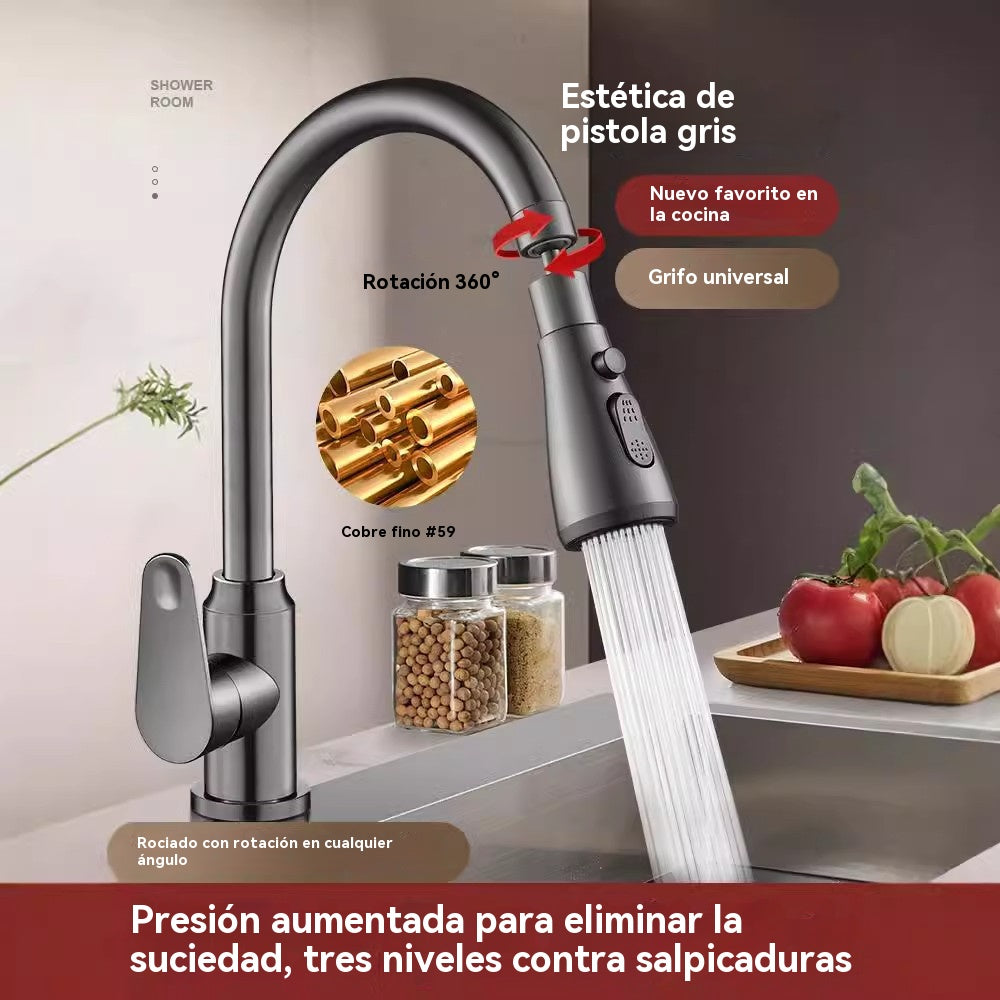 🚰【30% OFF】Boquilla de Filtro para Grifo con Giro de 360°