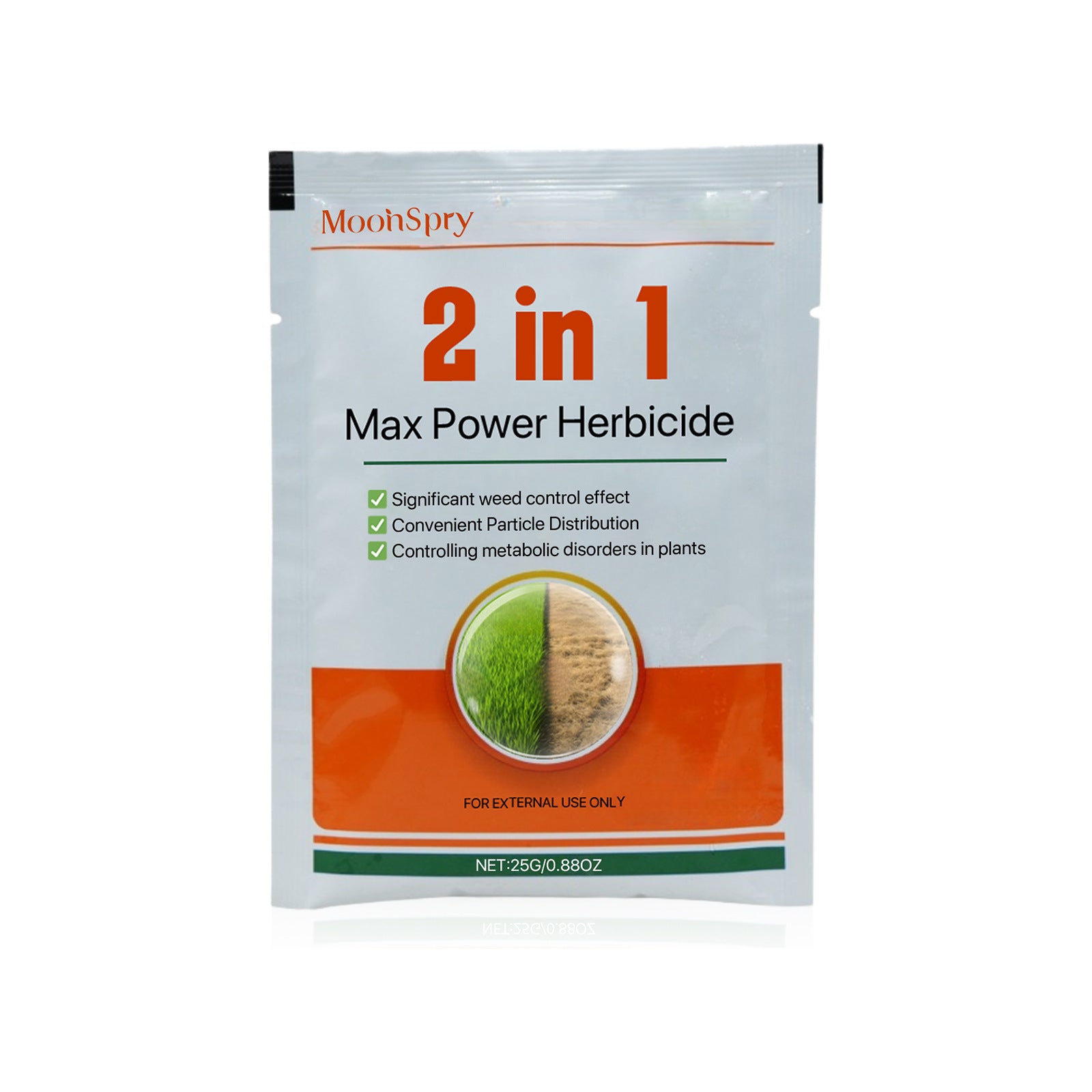 【3 Bolsas】【25 g/bolsa】🔥 Herbicida 2 en 1 Alta Eficacia | Actúa en 6 Horas Elimina Malas Hierbas Resistentes al Glifosato