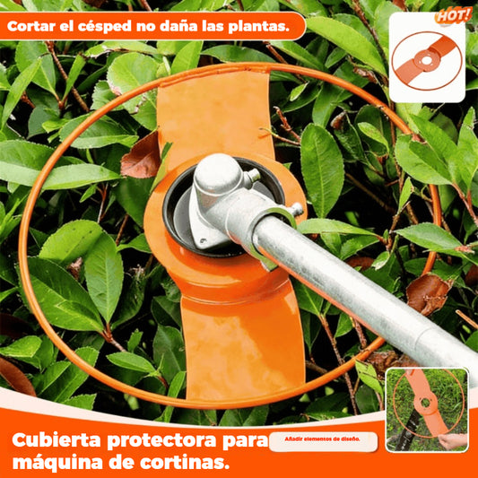 🌱【Corta las malas hierbas sin dañar las plantas】Funda protectora para cortacésped