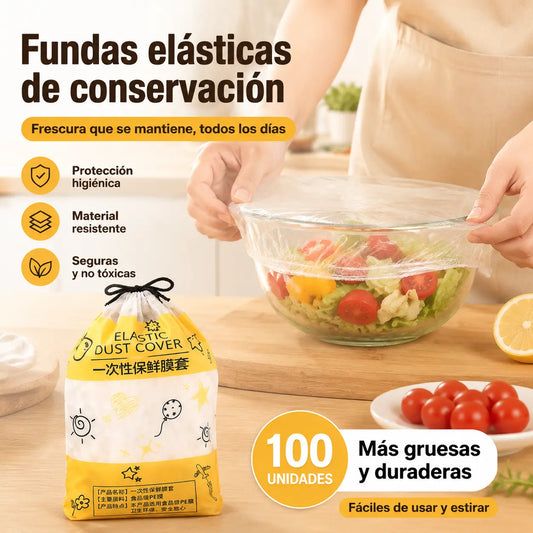 🔥【100】Tapa de frescura desechable de grado alimenticio