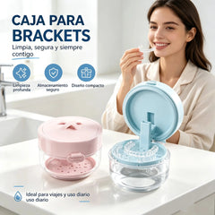 🔥Novedad, ¡Producto estrella!❤️‍🔥 Caja multifuncional para guardar aparatos de ortodoncia