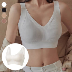 😍【Paquete de 2】Sujetador inalámbrico de una pieza para mujer❤️【40-95 kg】