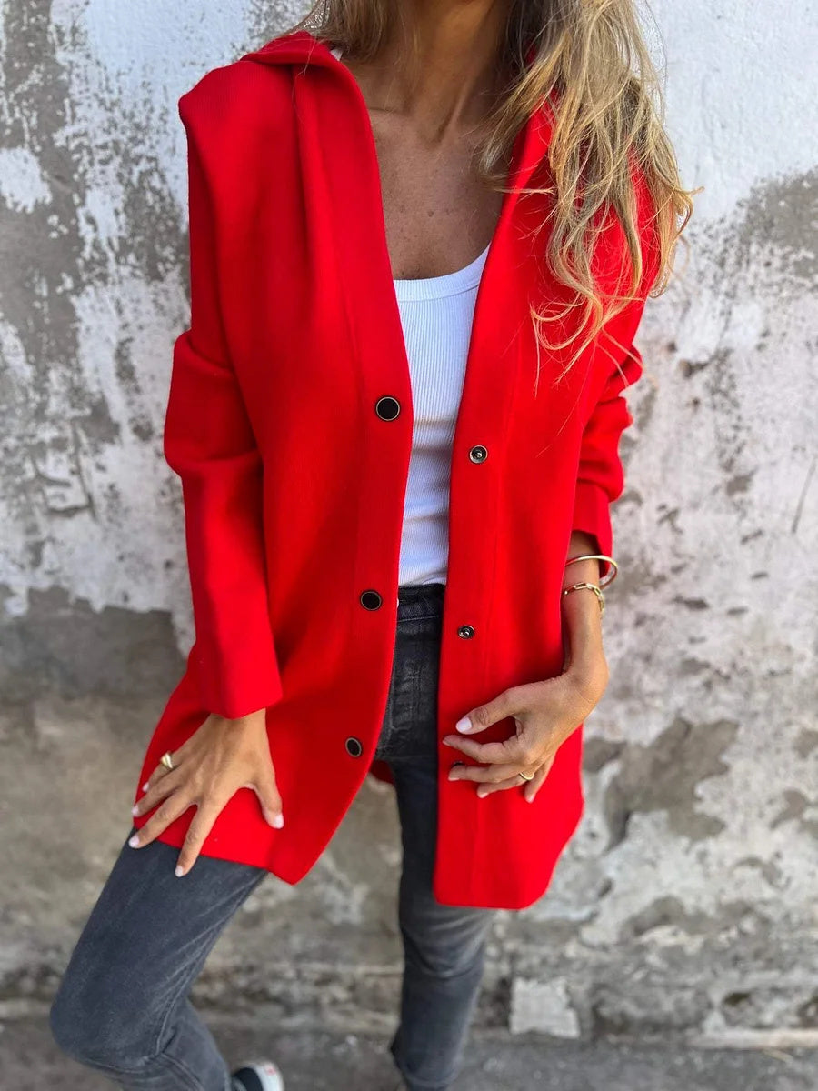 【S-5XL】Chaqueta casual con capucha para otoño e invierno.