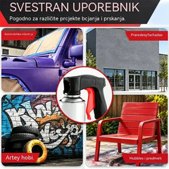 🔥Kupi 1, drugi dobivaš besplatno🔥🎨🔧 Ručka za sprej | Ergonomski prihvat za bojanje automobila, zidova i „uradi sam” projekata