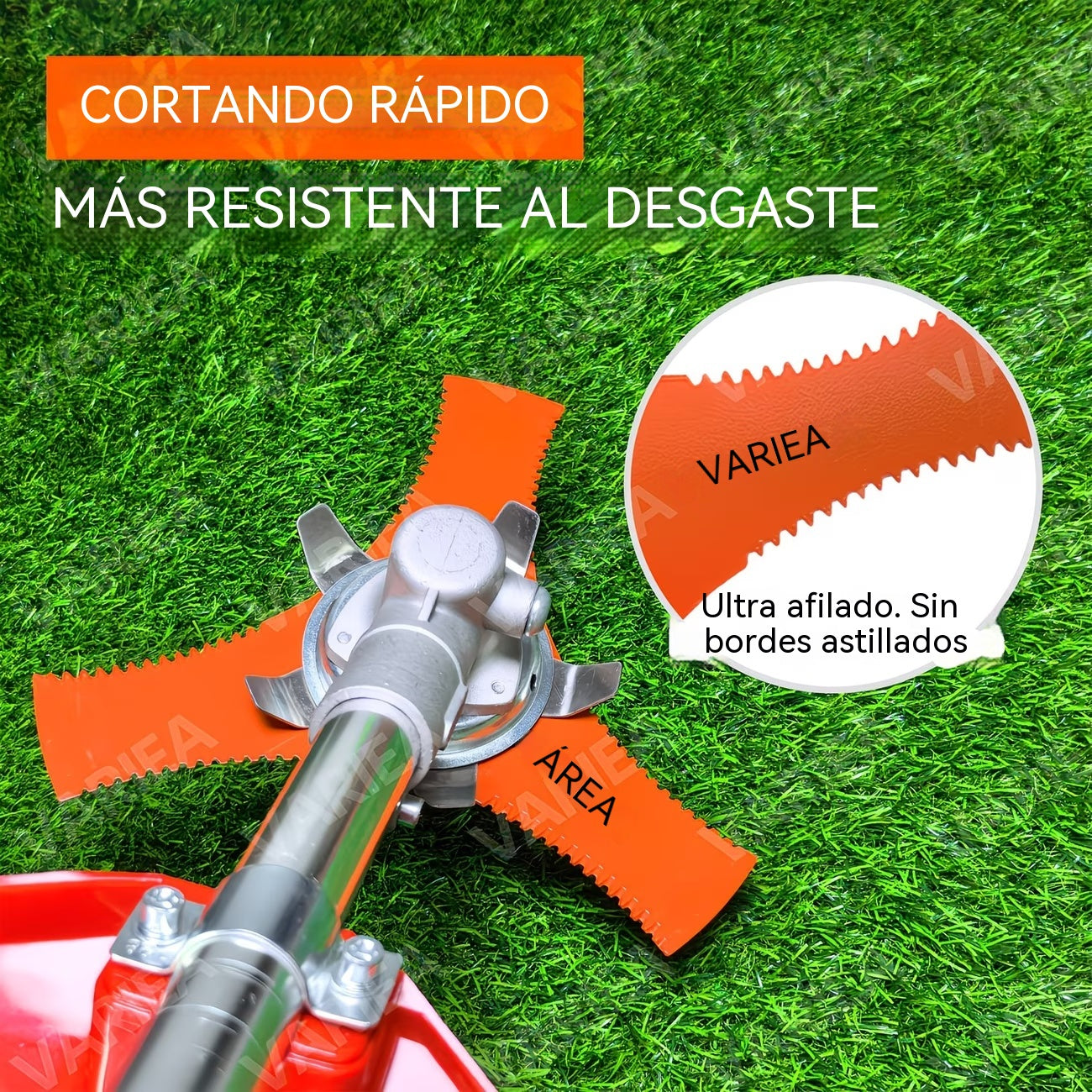 🔥【Compre 1 y obtenga 1 gratis（2 piezas）】 🔥Cuchillas desbrozadoras 3T mejoradas, aptas para cortacéspedes de gasolina, desbrozadoras y cortadoras de césped🌿✂️⚙️