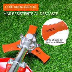 🔥【Compre 1 y obtenga 1 gratis（2 piezas）】 🔥Cuchillas desbrozadoras 3T mejoradas, aptas para cortacéspedes de gasolina, desbrozadoras y cortadoras de césped🌿✂️⚙️