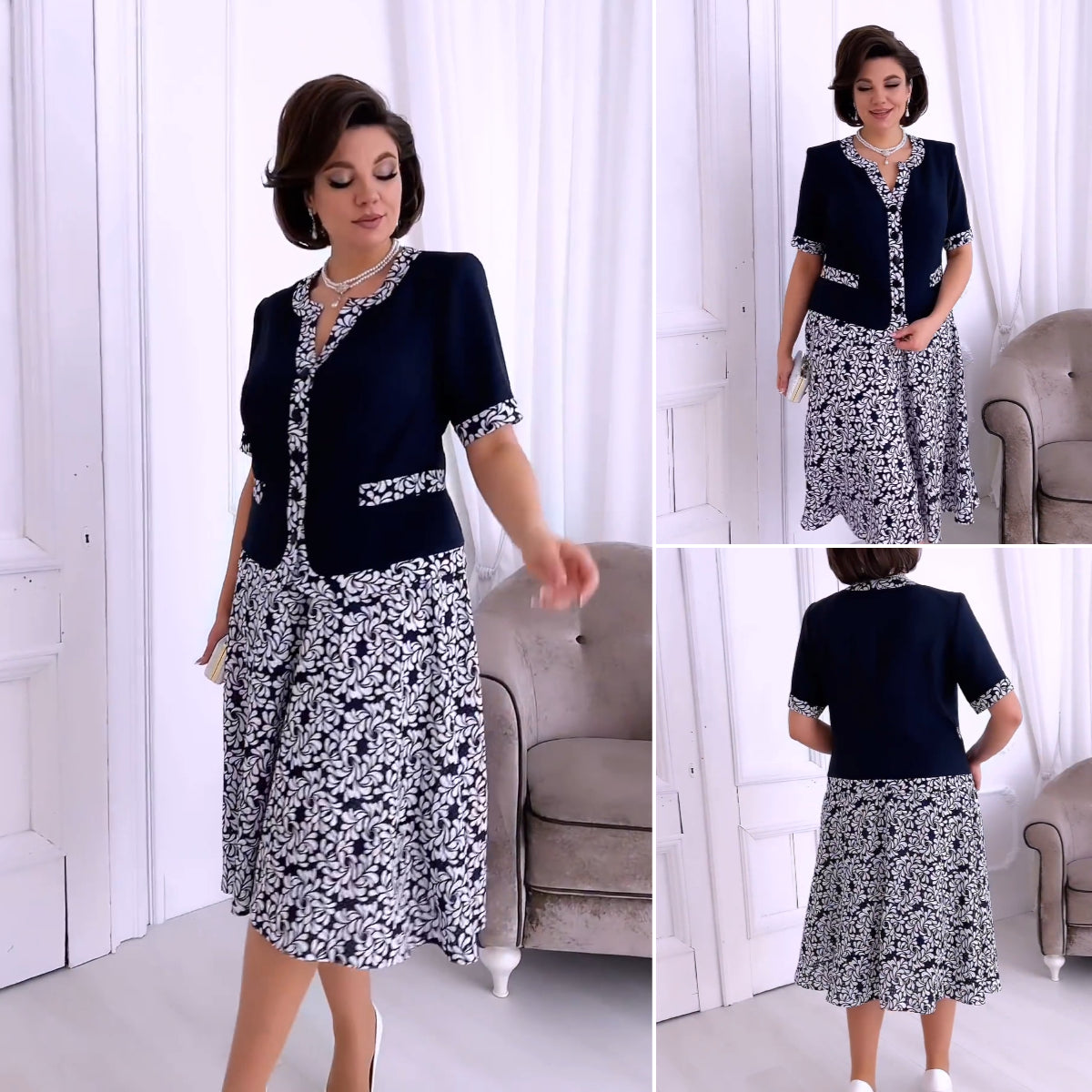 🔥❤️【S-5XL】❤️2025 nuevos vestidos de verano, elegante, con estilo, cómodo, ropa de mujer de talla grande