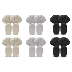 👠6 pares ✨ Insertos adhesivos recortables para el talón: cómodos, discretos y previenen ampollas 👣