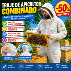 【M-2XL】🐝Mono de abeja hecho de malla de algodón 3D