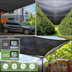 🏆【🔥Oferta imperdible】☀️⛱️【2*3m】Malla exterior para sombra y aislamiento térmico