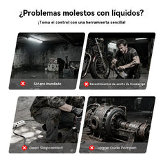 💥✅Oferta especial por tiempo limitado🔥Nueva bomba de aceite con batería de litio Denaqi, 21 V, bomba de aceite y agua de doble uso, batería de litio