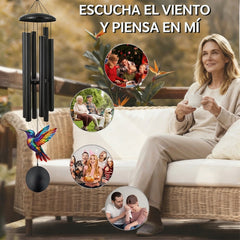 🕊️🔔 ¡OFERTA FLASH 50%! Carillón de Viento Vintage de Metal para Jardín – Aluminio Anodizado, Sonido Apacible, Resistente a la Intemperie, Ideal para Terraza y Balcón 🌿