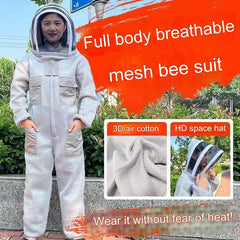 【M-2XL】🐝Mono de abeja confeccionado en malla de algodón 3D