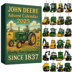 🎁🎁24 dní *Adventný kalendár John Deere