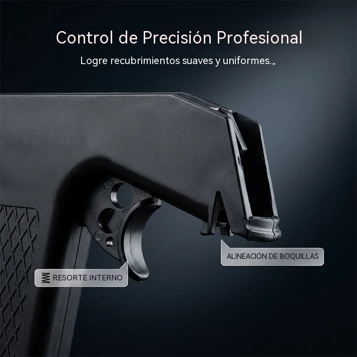 🔥【2 piezas 27 euros】Pistola pulverizadora de mano, Mango auxiliar para pulverizar pintura, Pistola pulverizadora de mano con manivela para paredes de coche, Pulverizador autocebante
