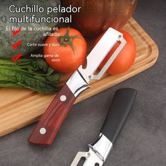 💥Compra uno y llévate otro gratis, llévate 2 artículos en total💥🔪Pelador multifuncional de acero inoxidable🧅