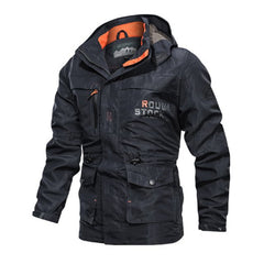 🔥✨【Nuevos estilos de otoño】【M-5XL】Chaqueta impermeable y cortavientos para hombre, otoño 2025